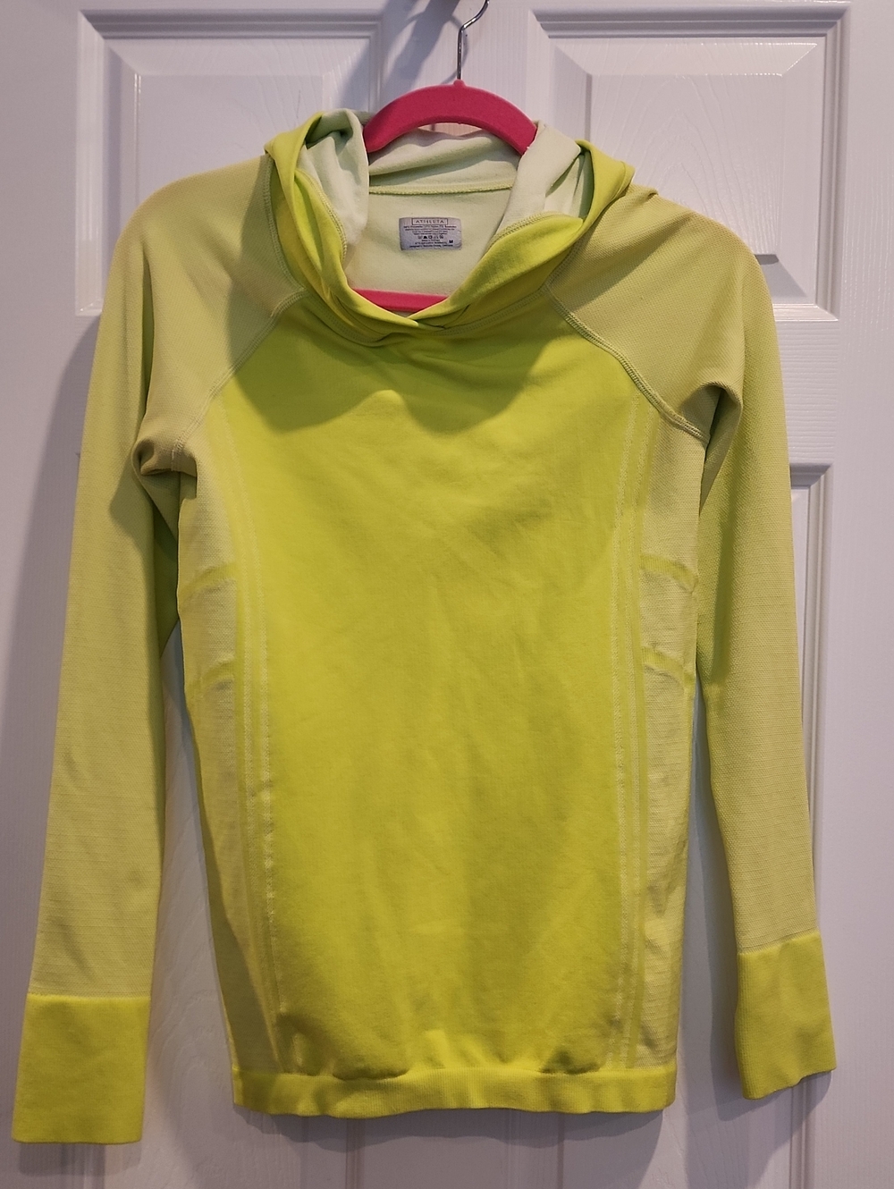 Athleta Chartruce tracker Green Hoodie